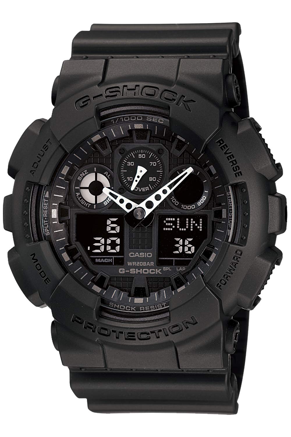 [Casio] G-Shock Watch [Domestic Genuine Product] GA-100-1A1JF Men's Black