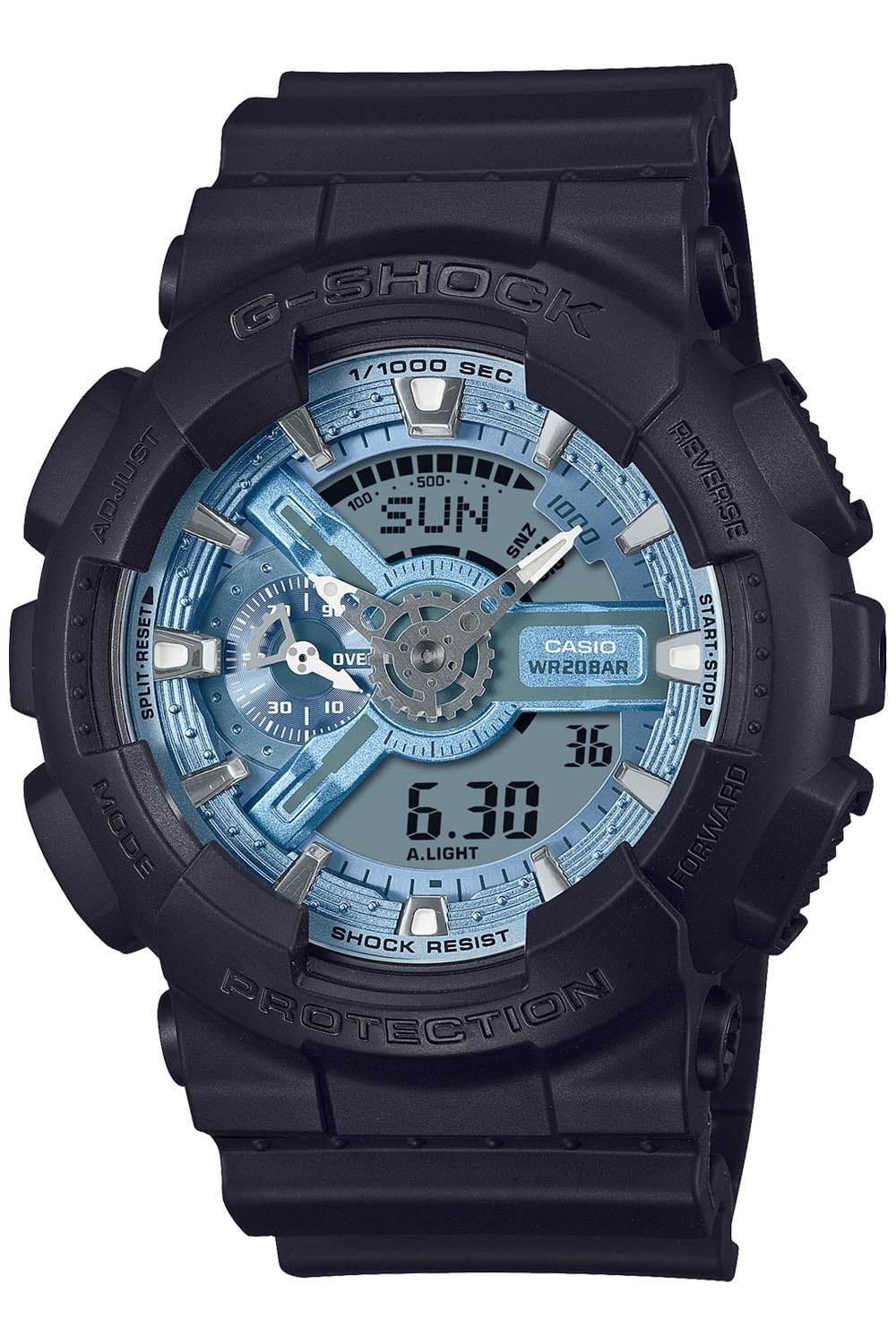[Casio] G-Shock Watch [Domestic Genuine Product] Metallic Color Dial Series GA-110CD-1A2JF Men's Black