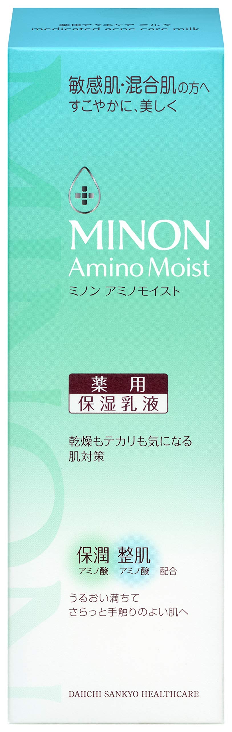 미논 아미노 모이스트 약용 여드름 케어 우유 100g 【민감한 피부 혼합 피부】 보습 유액 피부 저것 · 여드름을 방지 의약 부외품