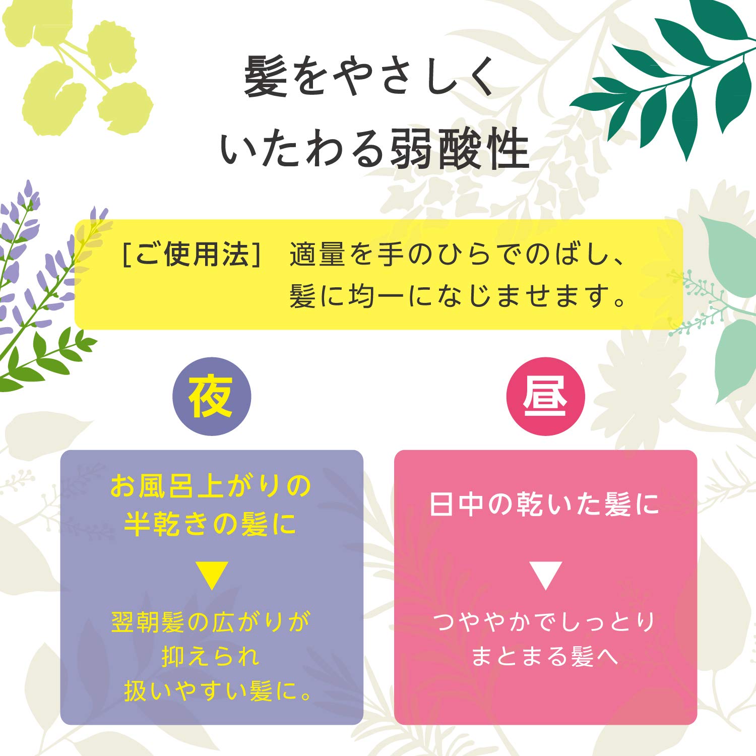 Genos Hair Cream <Botanical> 140g