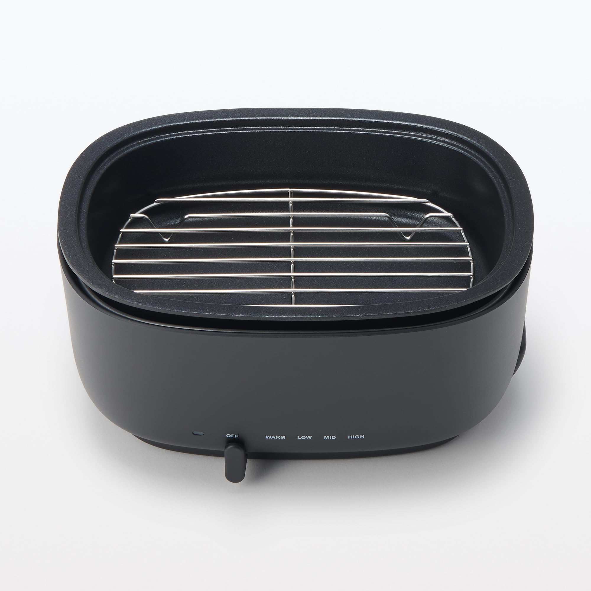 MUJI Deep Hot Plate Black MJ-HPFK2 LA1PJA3A