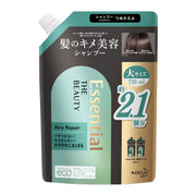 에센셜 더 뷰티 헤어 살결 미용 샴푸 에어리 리페어 리필용 720ml【데미지 보수】【헤어 케어】【안녕하세요】