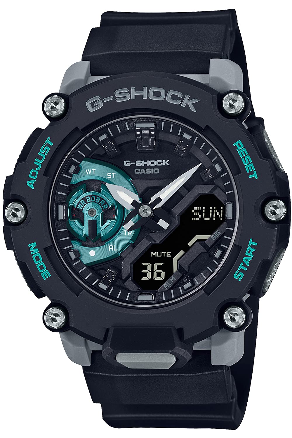 [Casio] G-Shock Watch [Domestic Genuine Product] Carbon Core Guard Structure GA-2200M-1AJF Men's Black
