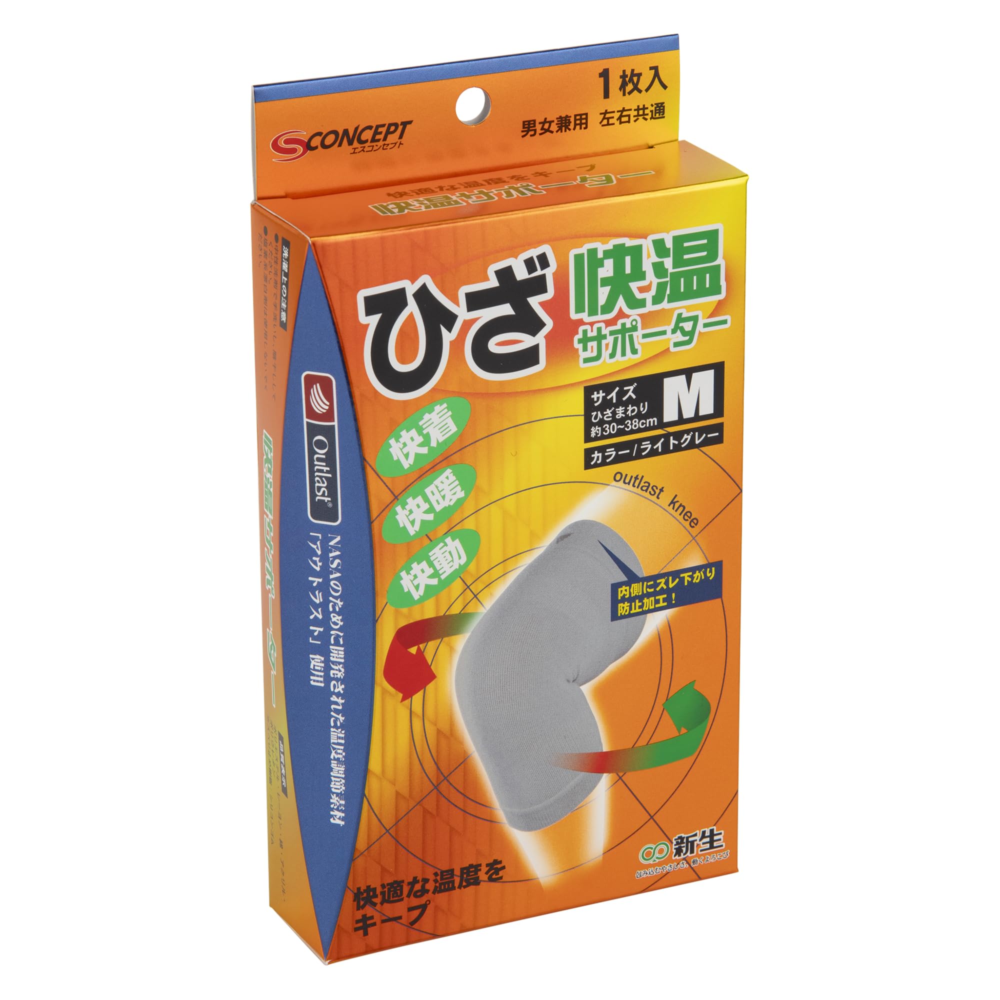 New S-Concept Warm Support Knee M