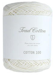 Yokota DARUMA Trad Cotton 100 Cotton Yarn Col.2 25g Approx. 108m