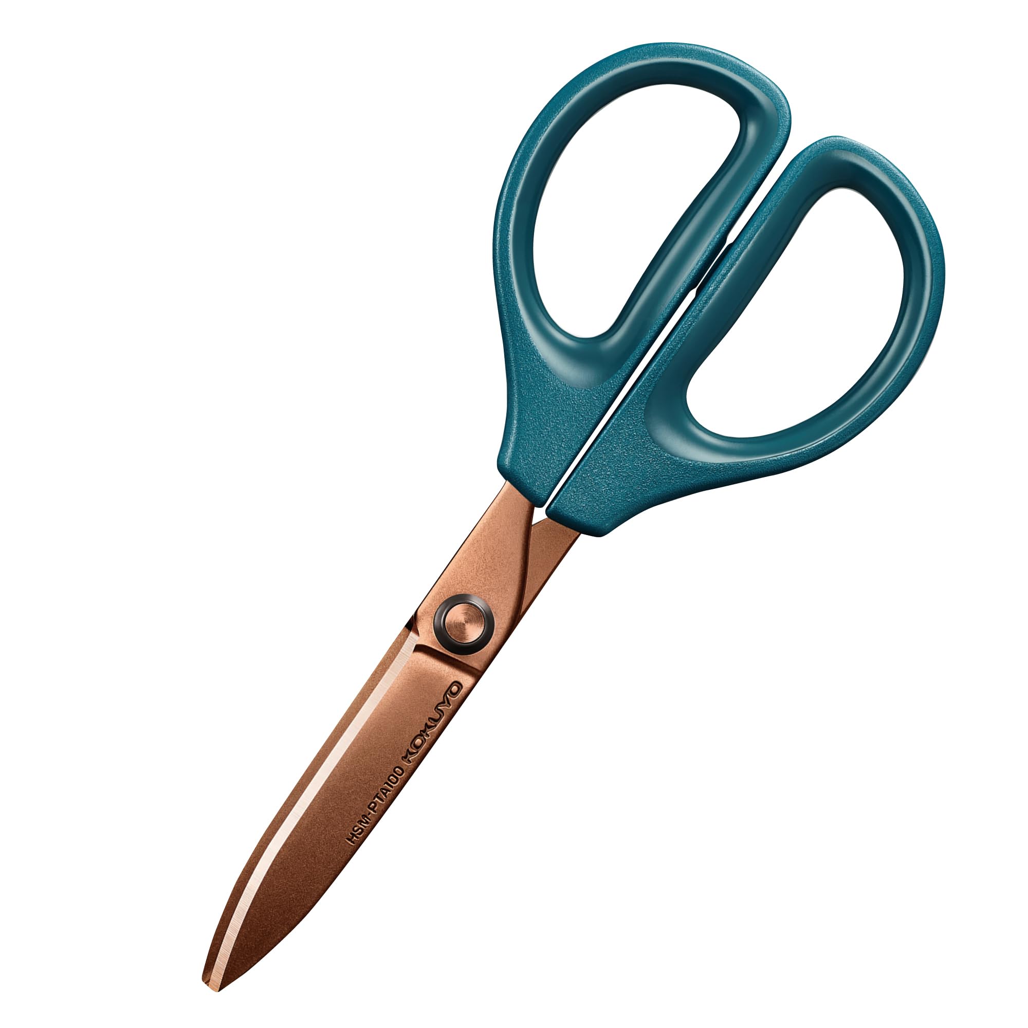 KOKUYO Scissors Scissors Sakusa Titanium Glueless Blade Dark Blue HSM-PTA100DB