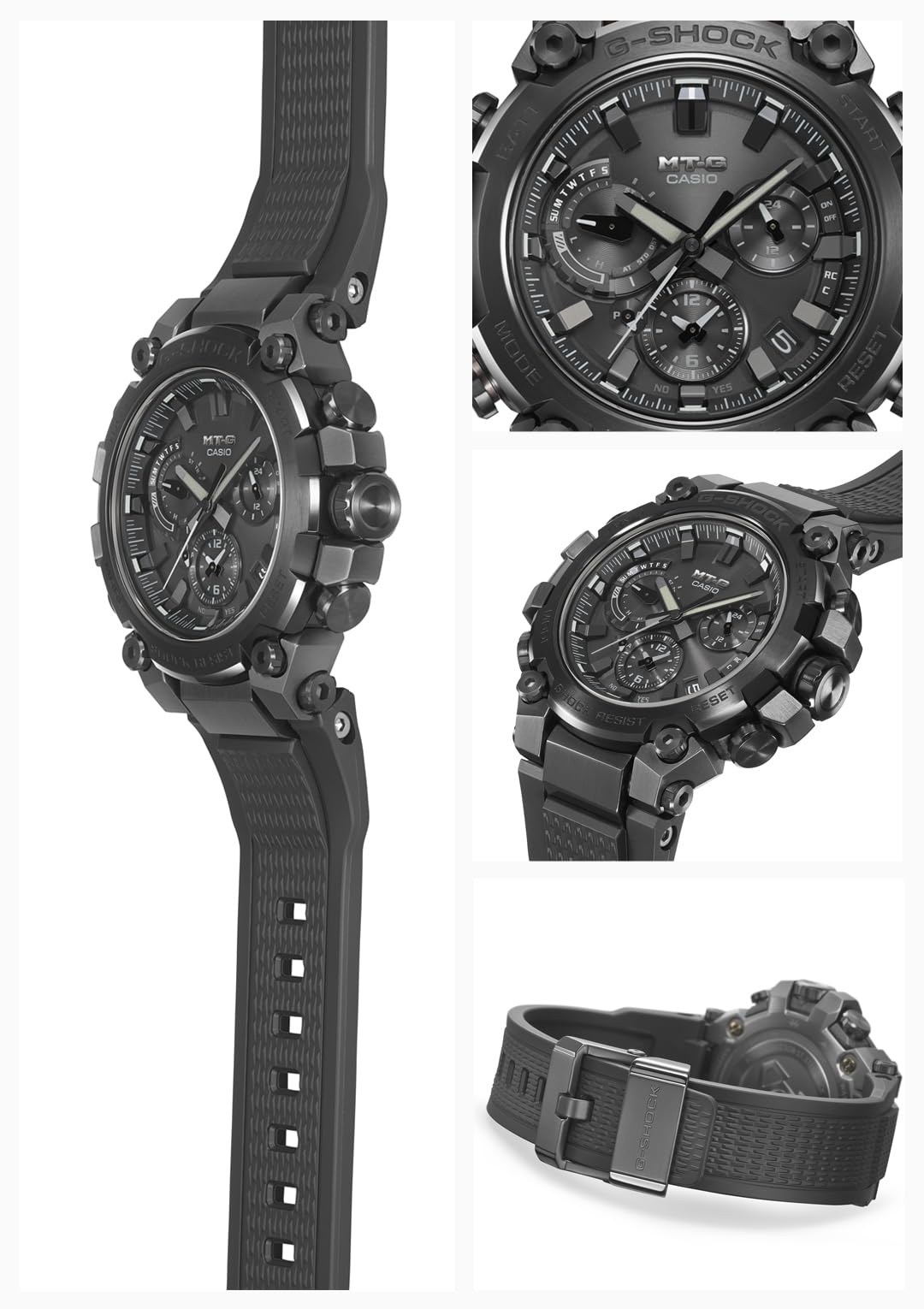 [Casio] G-Shock Watch [Domestic Genuine Product] MT-G Bluetooth Equipped with Radio Solar MTG-B3000B-1AJF Men's Black