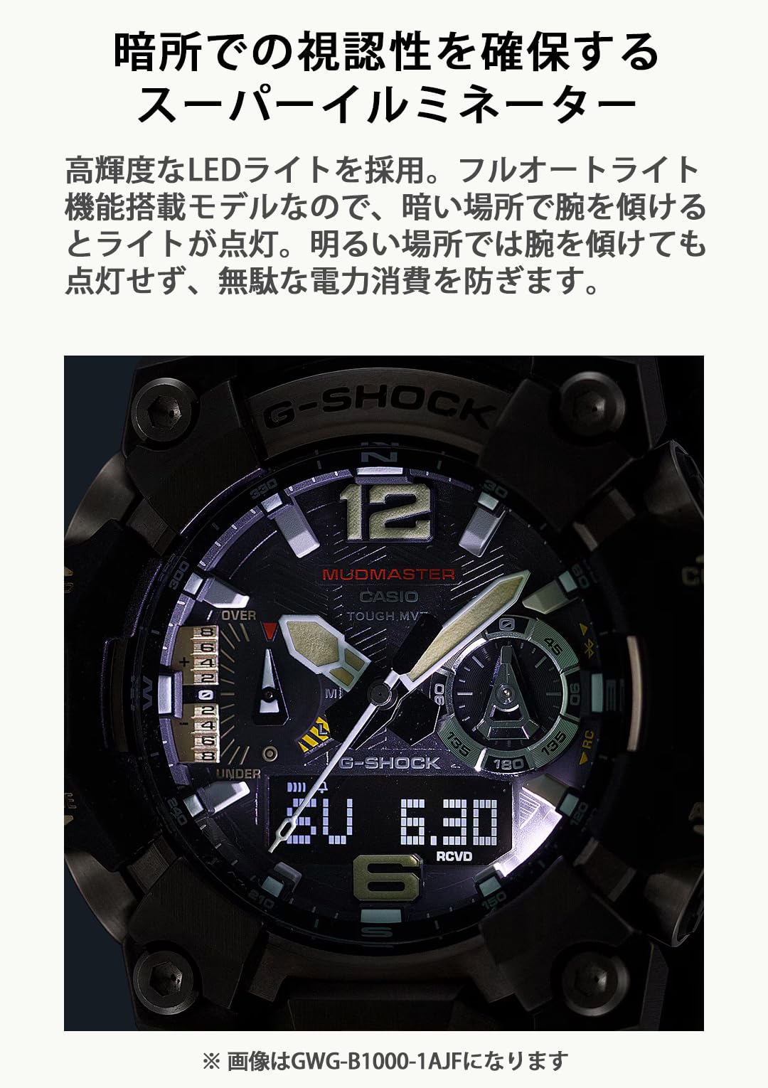 [Casio] G-Shock Watch [Domestic Genuine Product] GWG-B1000-1AJF Men's Black