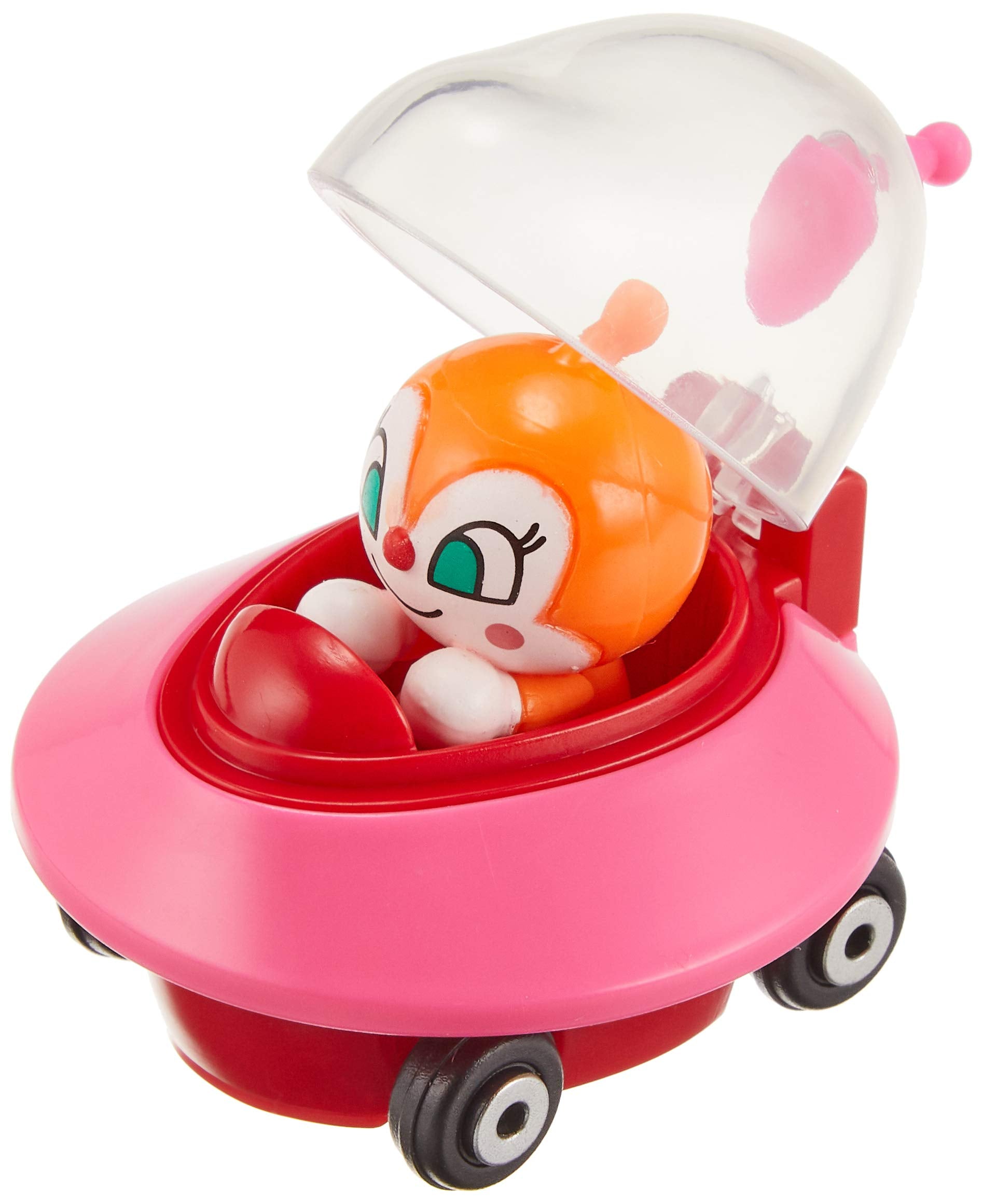 SEGA FAVE Anpanman Museum Let's Go Mini Car Dokin UFO and Dokin-chan
