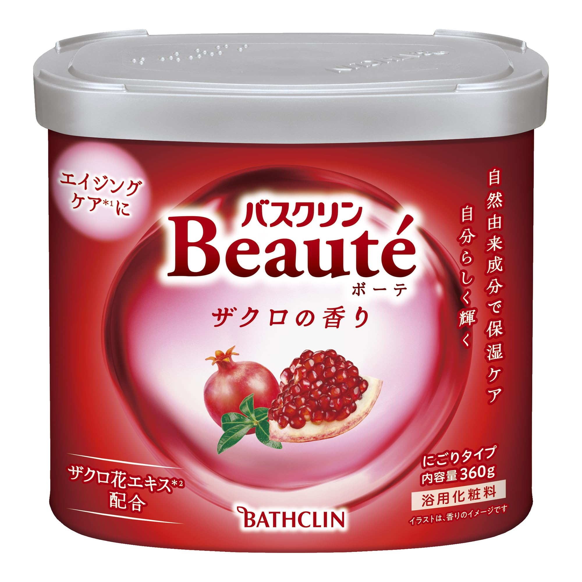 Bath Clean Beaute Pomegranate Scent 360g (approx. 12 servings) Powder Type Bath Fee Moisturizing Care
