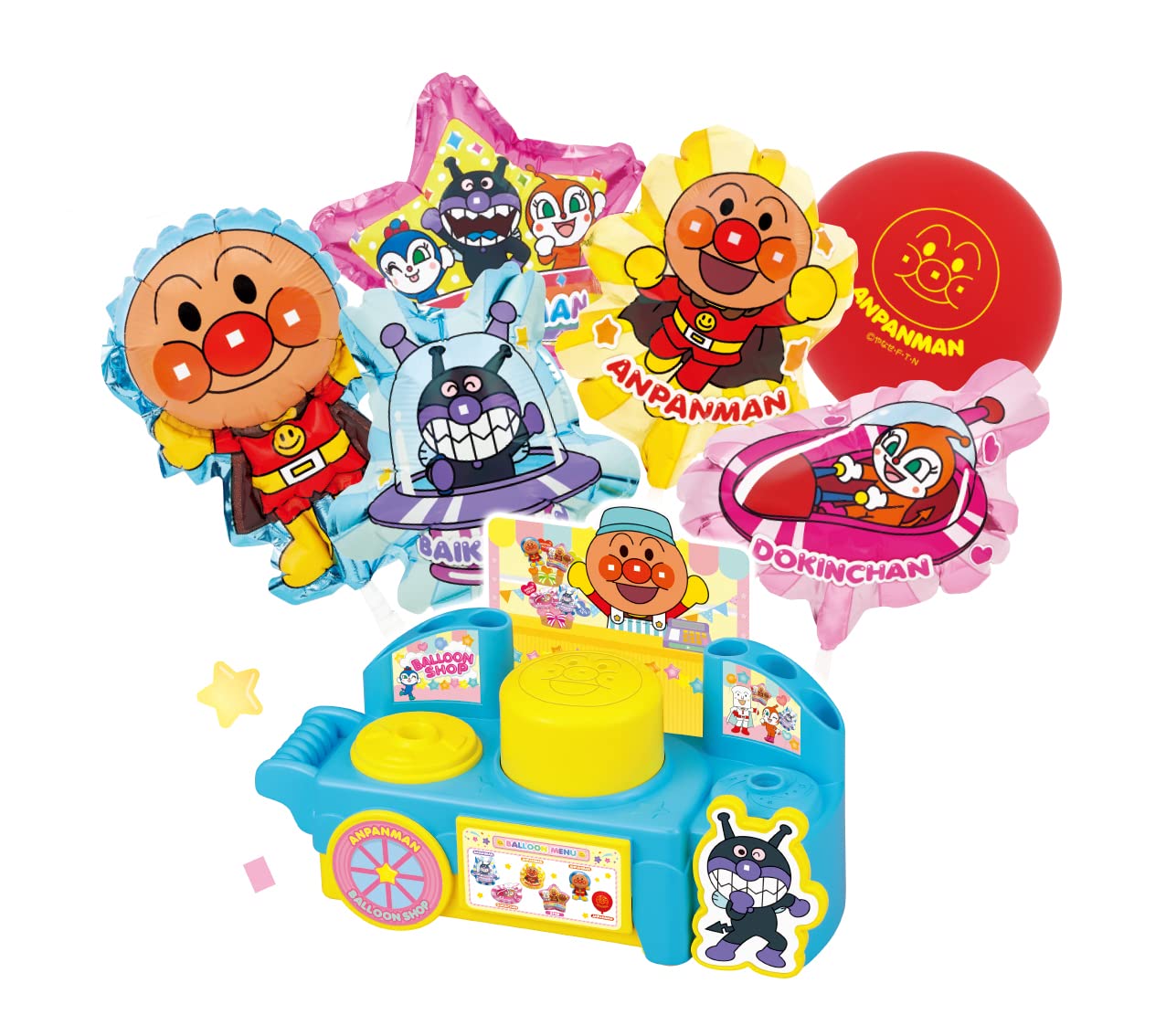 세가 토이 (SEGA TOYS) 호빵맨 PUSH로 부풀어 오르다