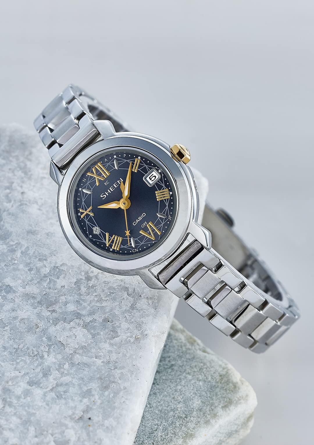 [Casio] Scene Watch [Domestic Genuine Product] Radio Solar SHW-5300D-2AJF Women's Silver