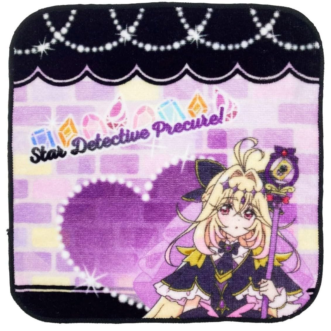 Thám tử Precure! Khăn Mini Cure Arcana Shadow (Đen)