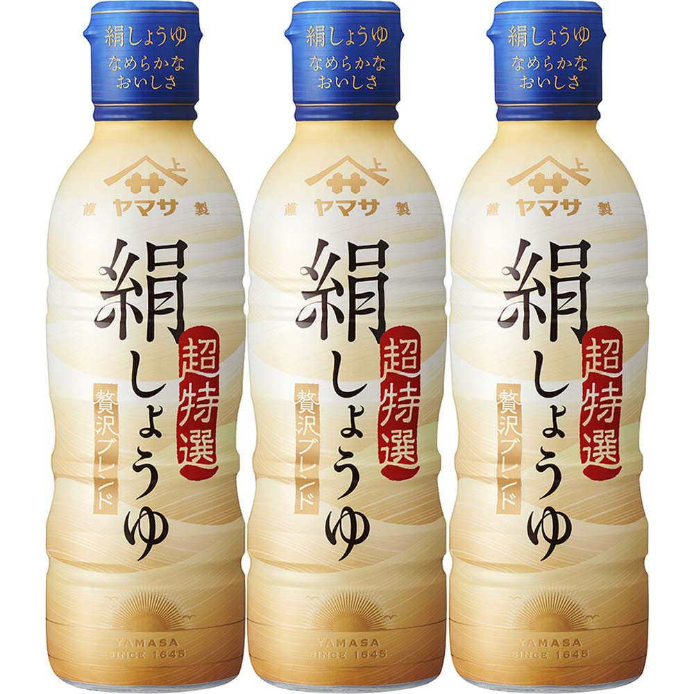 Yamasa Silk Soy Sauce 450ml x 3 bottles 450ml (x 3)