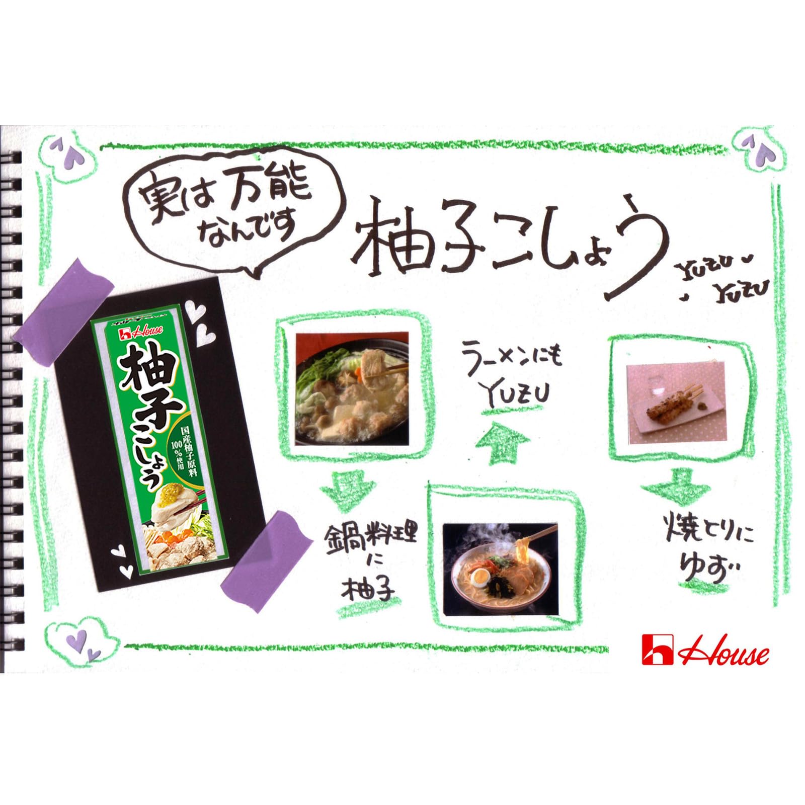 House Neri Spice House Yuzu Pepper 40g x 5 pieces