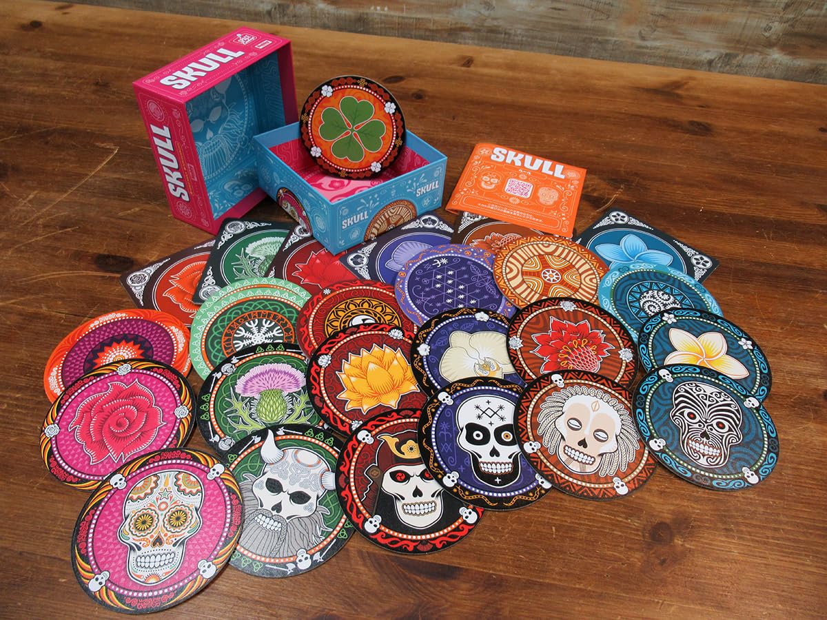 Board Game Skull 2023 New Edition Japanese Version