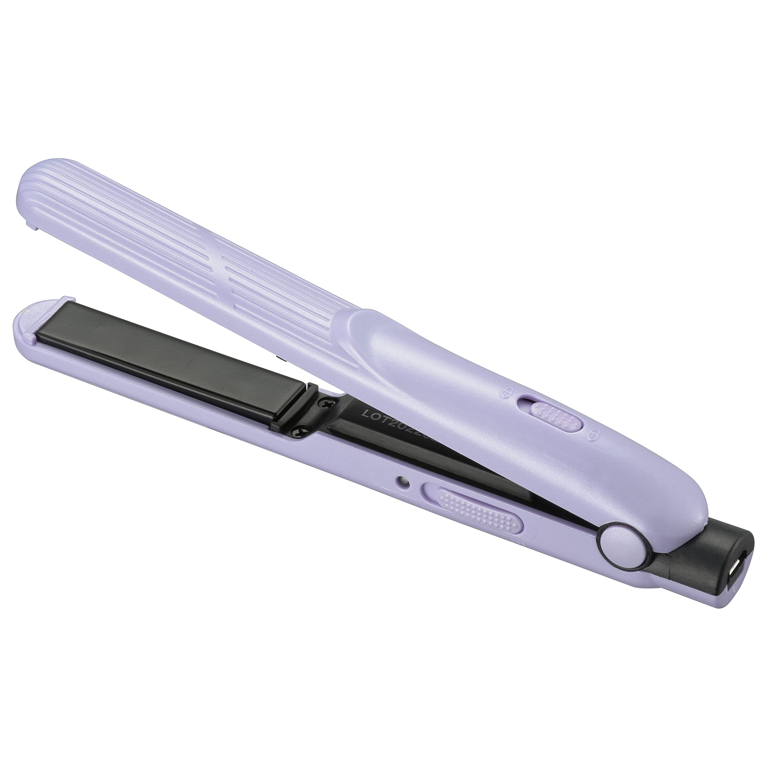 Ohm Electric Iberis Mobile Hair Straight Iron 170x22x30mm Mini USB Powered Compact Portable Violet Purple HB-HIUD-V 00-5691 OHM