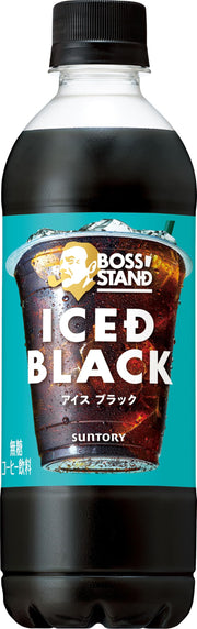 산토리 보스 BOSS 보스 스탠드 아이스드 블랙 커피 450ml×24개