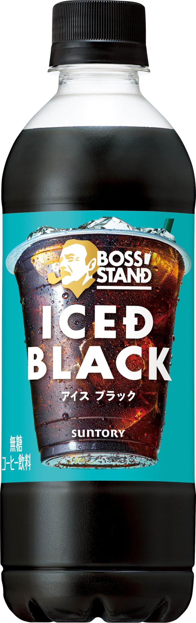 산토리 보스 BOSS 보스 스탠드 아이스드 블랙 커피 450ml×24개
