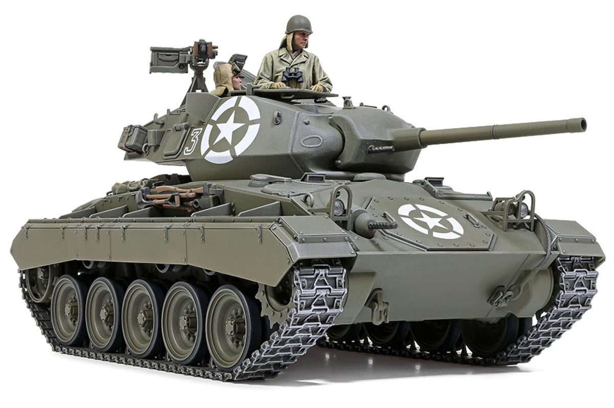 タミヤ 1/35 ミリタリーミニチュアシリーズ No.391 アメリカ軽戦車 M24 チャーフィー ヨーロッパ戦線 プラモデル 35391