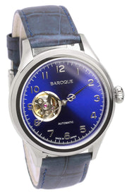 [BAROQUE] Baroque ETERNITA Watch 5 ATM Water Resistant Open Heart Men's Automatic Winding Navy BA3001S-03NV