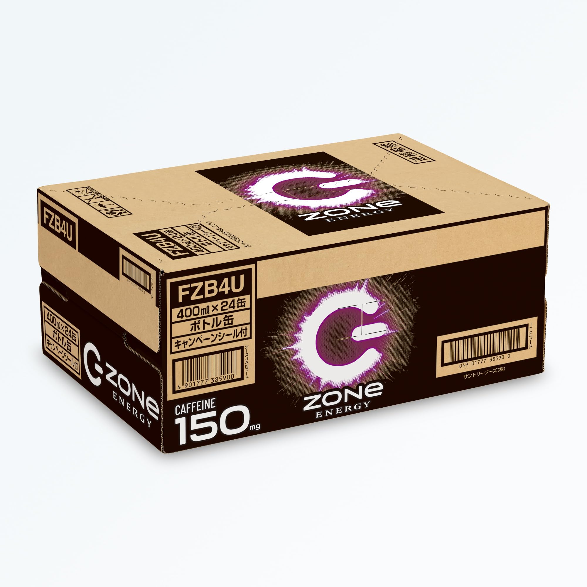 ZONe(존) HYPER ZONe ENERGY 에너지 드링크 병캔 400ml×24개