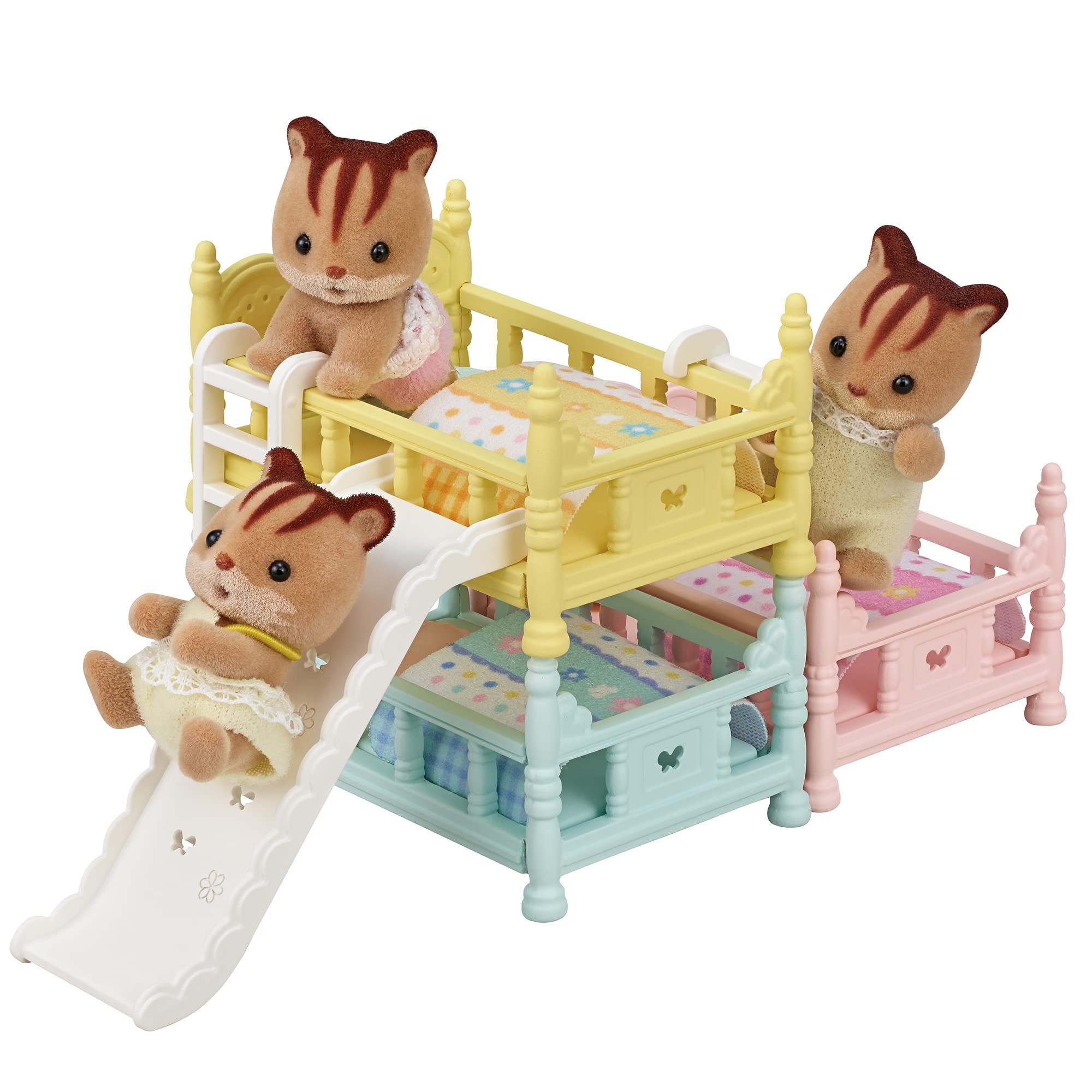 실바니아 패밀리 가구 【아기 3단 침대】 카-219 ST 마크 인증 3세 이상 장난감 인형 집 Sylvanian Families 에포크사 EPOCH