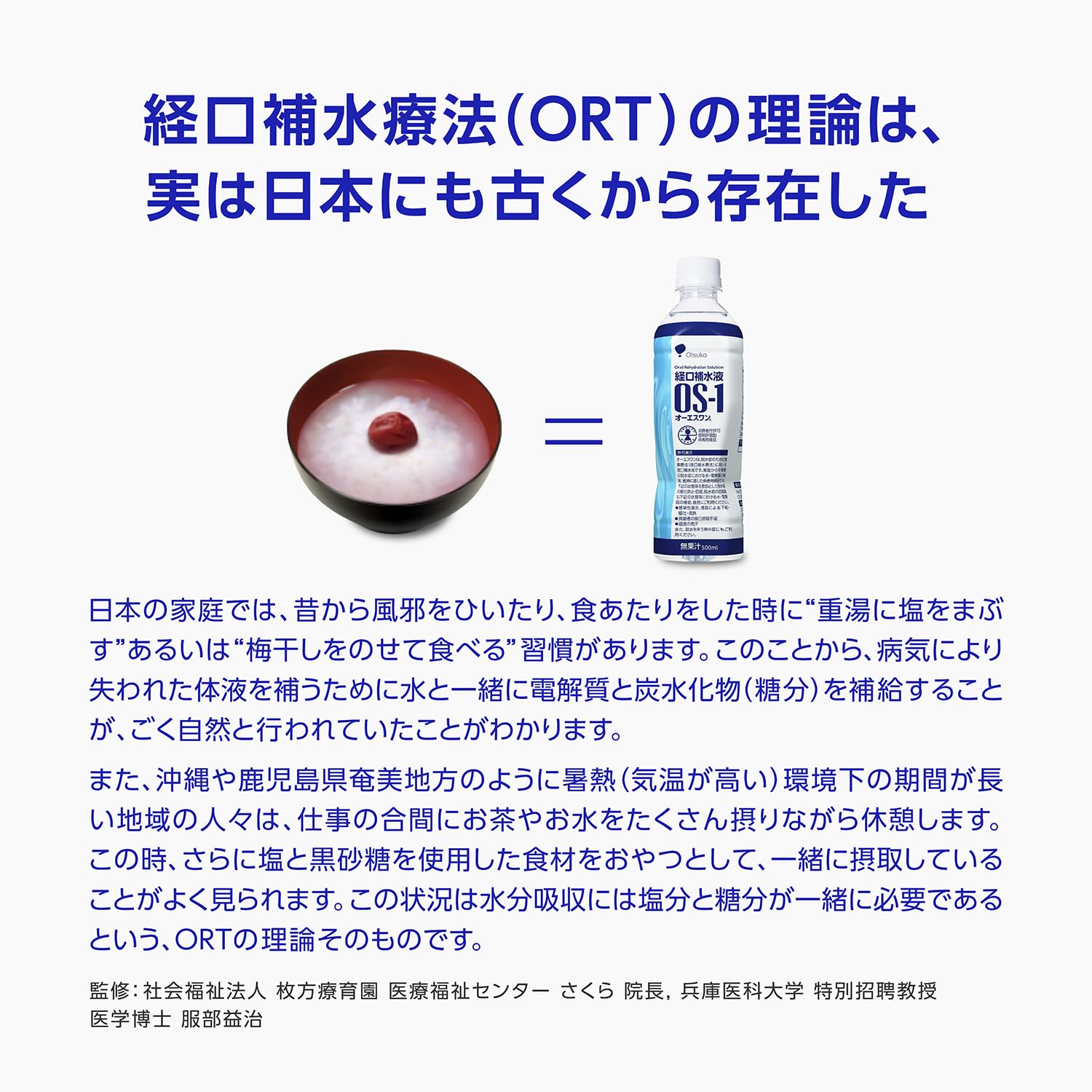 Otsuka Pharmaceutical Factory Oral Rehydration Solution OS-1 Apple Flavor PET Bottle 300mL x 24 bottles