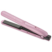 Ohm Electric Iberis Mobile Hair Iron Straightener Mini Straight Iron USB Powered Compact Portable Pink HB-HIUD-P 00-5690 OHM