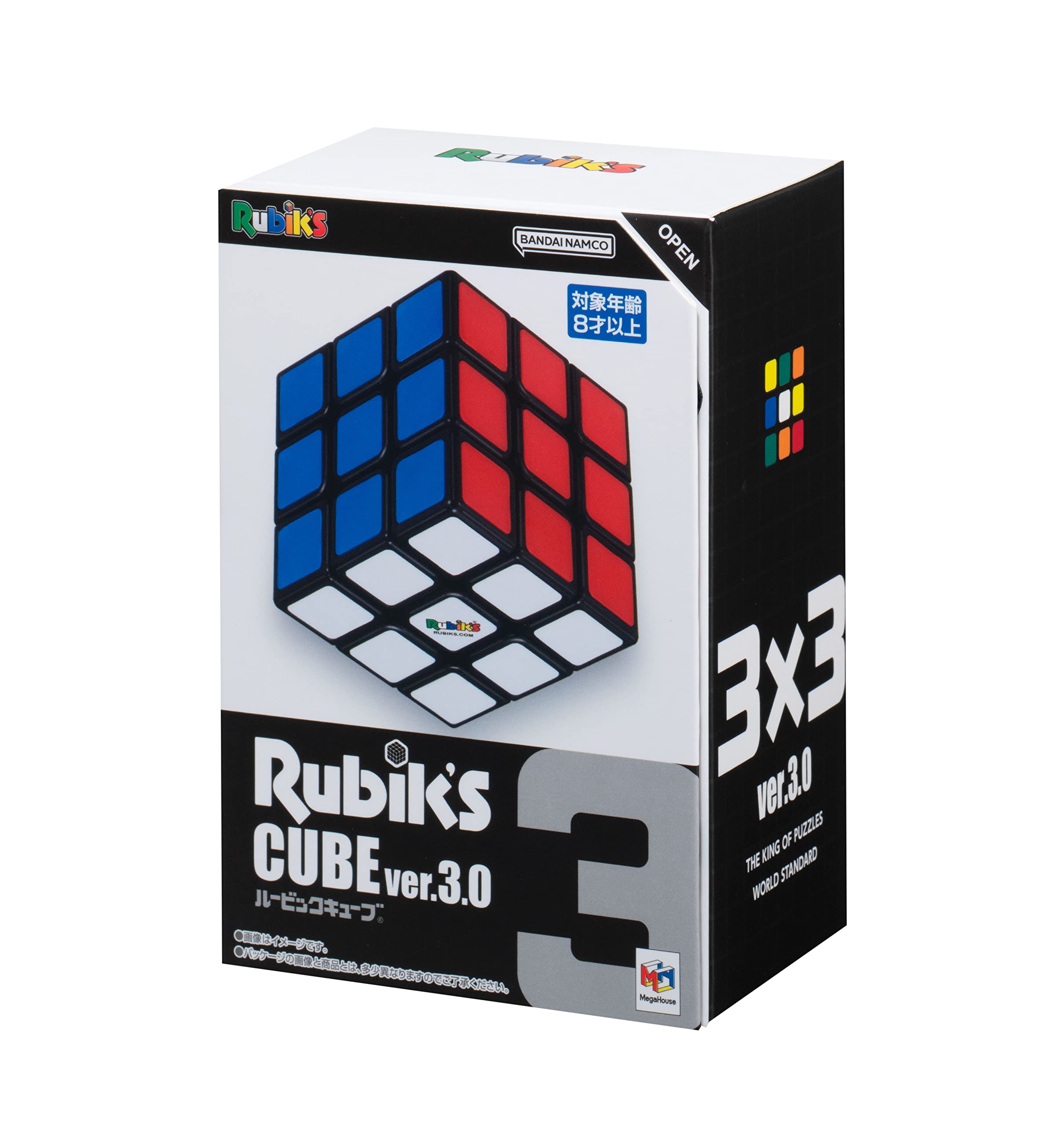MegaHouse Rubik's Cube 3×3 ver.3.0 6 colors 4975430516680