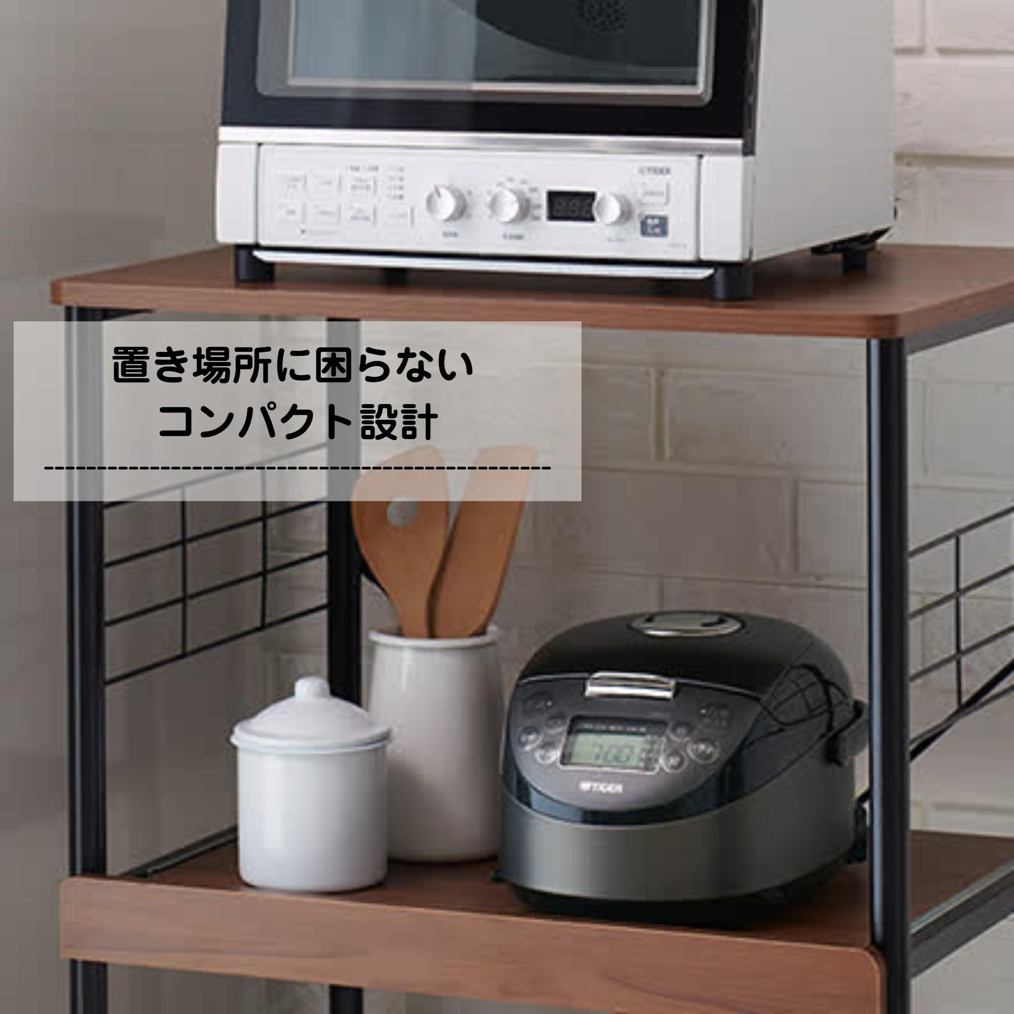 Tiger Thermos (TIGER) IH Rice Cooker 3 Cups Freshly Cooked Small Capacity Far Infrared 5 Layer Earthen Pot Heat Storage Coated Pot Steel White JPF-G055WL