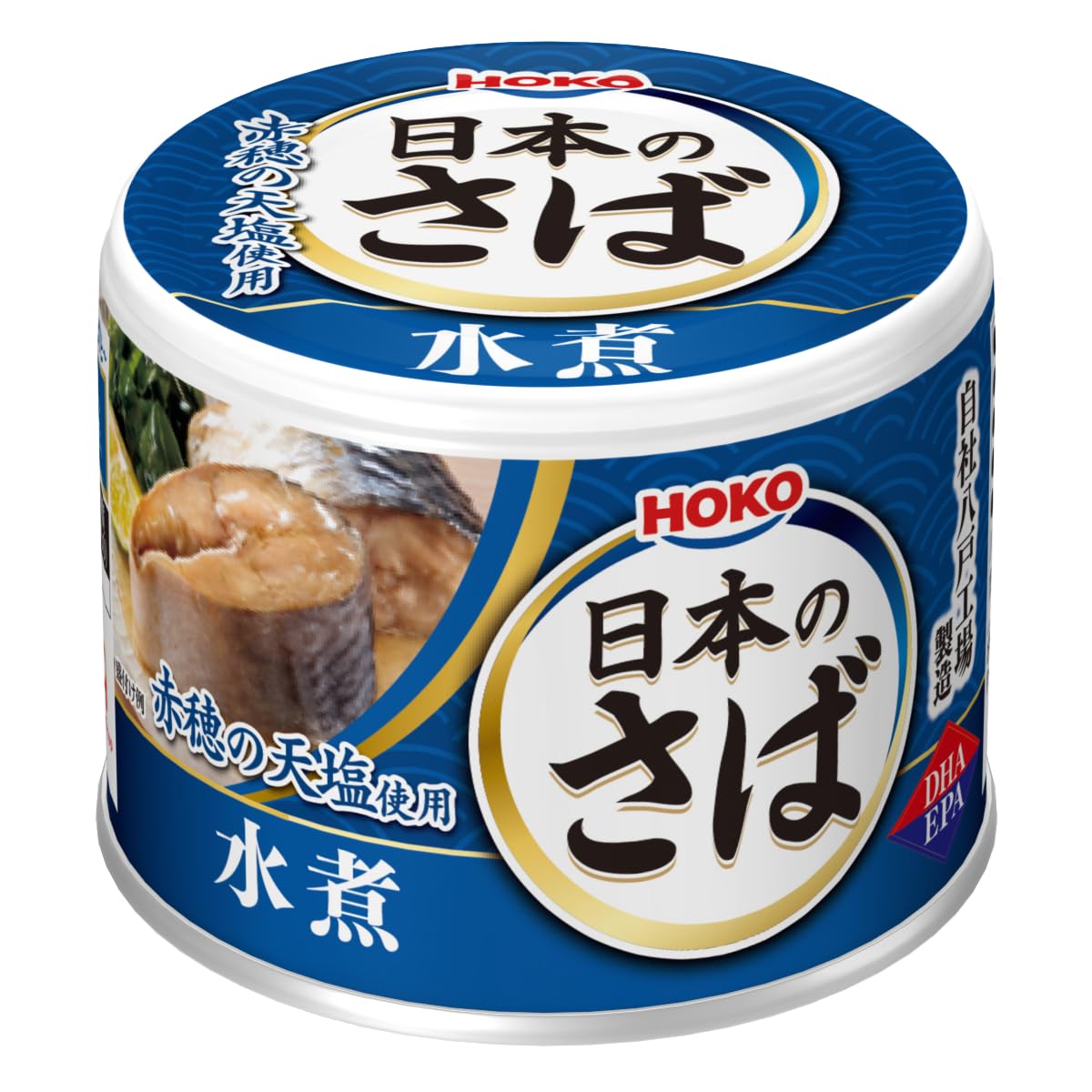 Set đồ hộp Hoko Cá thu đóng hộp Cá thu luộc (190g x 24 miếng)