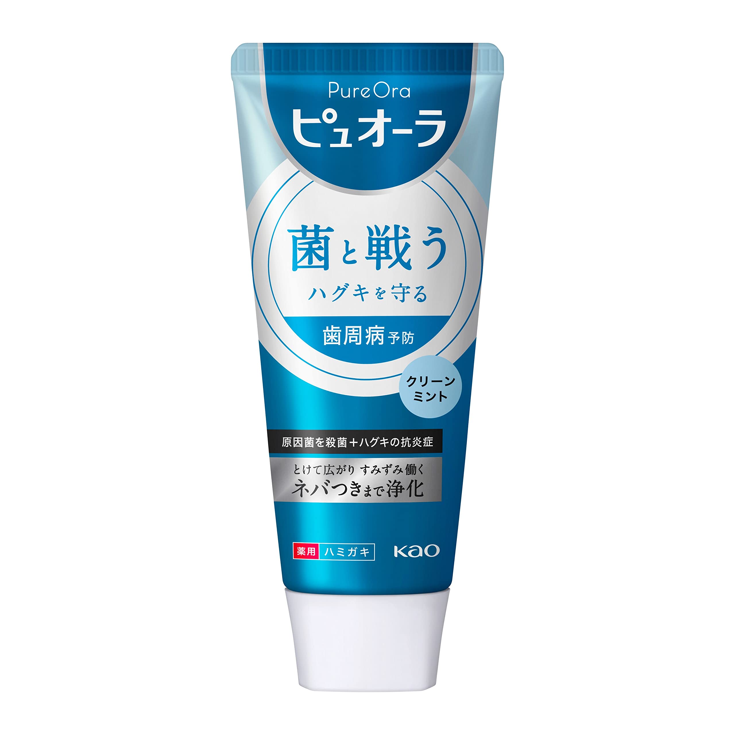 Pyuora Medicated Toothpaste Clean Mint 115g x 1 [Quasi-drug]
