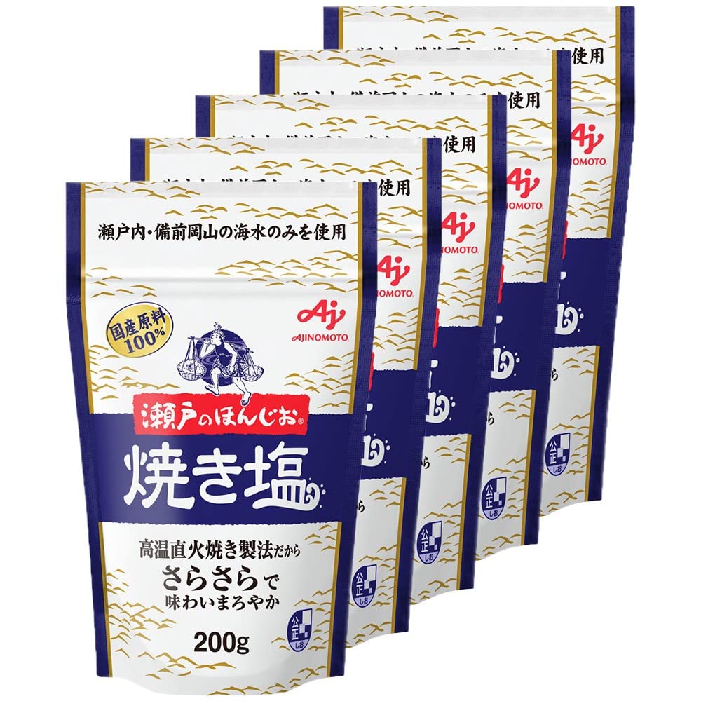 Ajinomoto Ajinomoto Seto no Honji Oyaki Salt 200g x 5 pieces