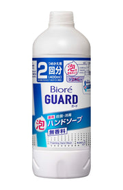 Biore U Biore Guard Xà phòng rửa tay tạo bọt không mùi Refill 400ml
