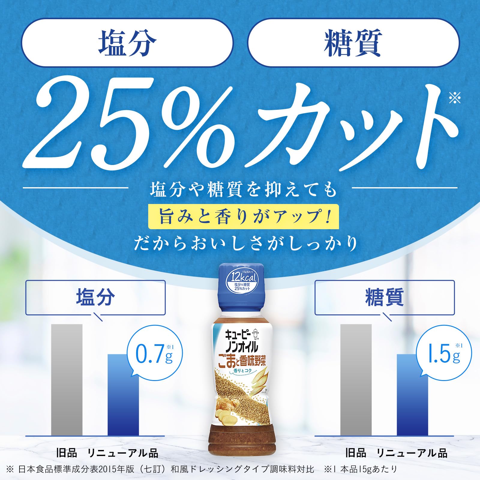 키유피 논 오일 참깨와 향미 야채 180ml×4개 저칼로리 샐러드