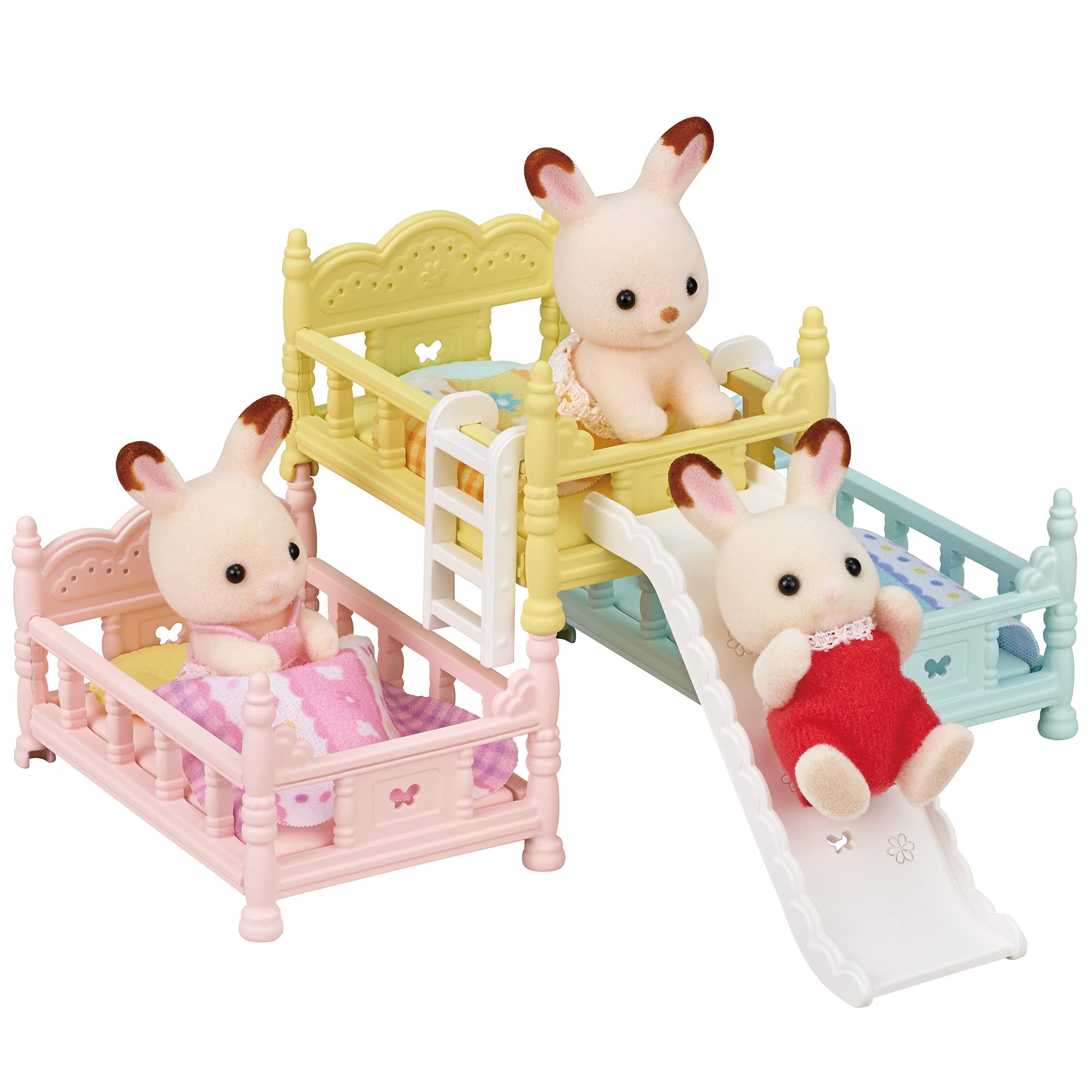실바니아 패밀리 가구 【아기 3단 침대】 카-219 ST 마크 인증 3세 이상 장난감 인형 집 Sylvanian Families 에포크사 EPOCH
