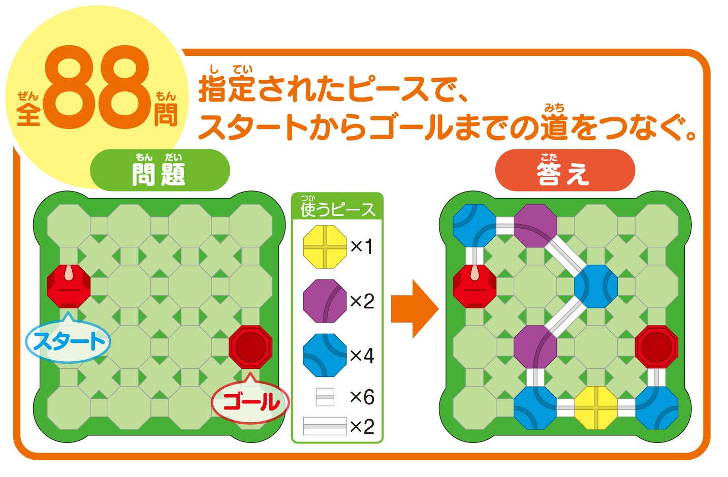 KUMON PUBLISHING Logical Road Maker RM-11 Educational Toy Toy 6 years old and up KUMON