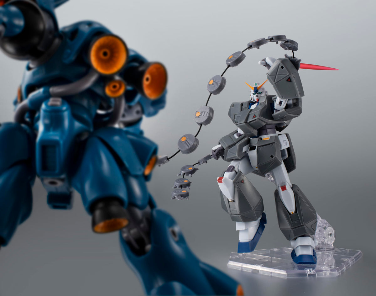 TAMASHII NATIONS ROBOT Spirits Mobile Suit Gundam 0080 War in the Pocket <SIDE MS> RX-78NT-1 Gundam NT-1 & Chobham Armor ver. A.N.I.M.E. ประมาณ ฟิกเกอร์ที่สามารถเคลื่อนย้ายได้ทาสี ABS และ PVC ขนาด 125 มม