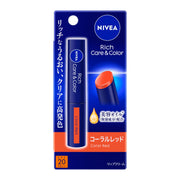 Son Kem Nivea Rich Care & Color Lip Màu Đỏ San Hô 2g