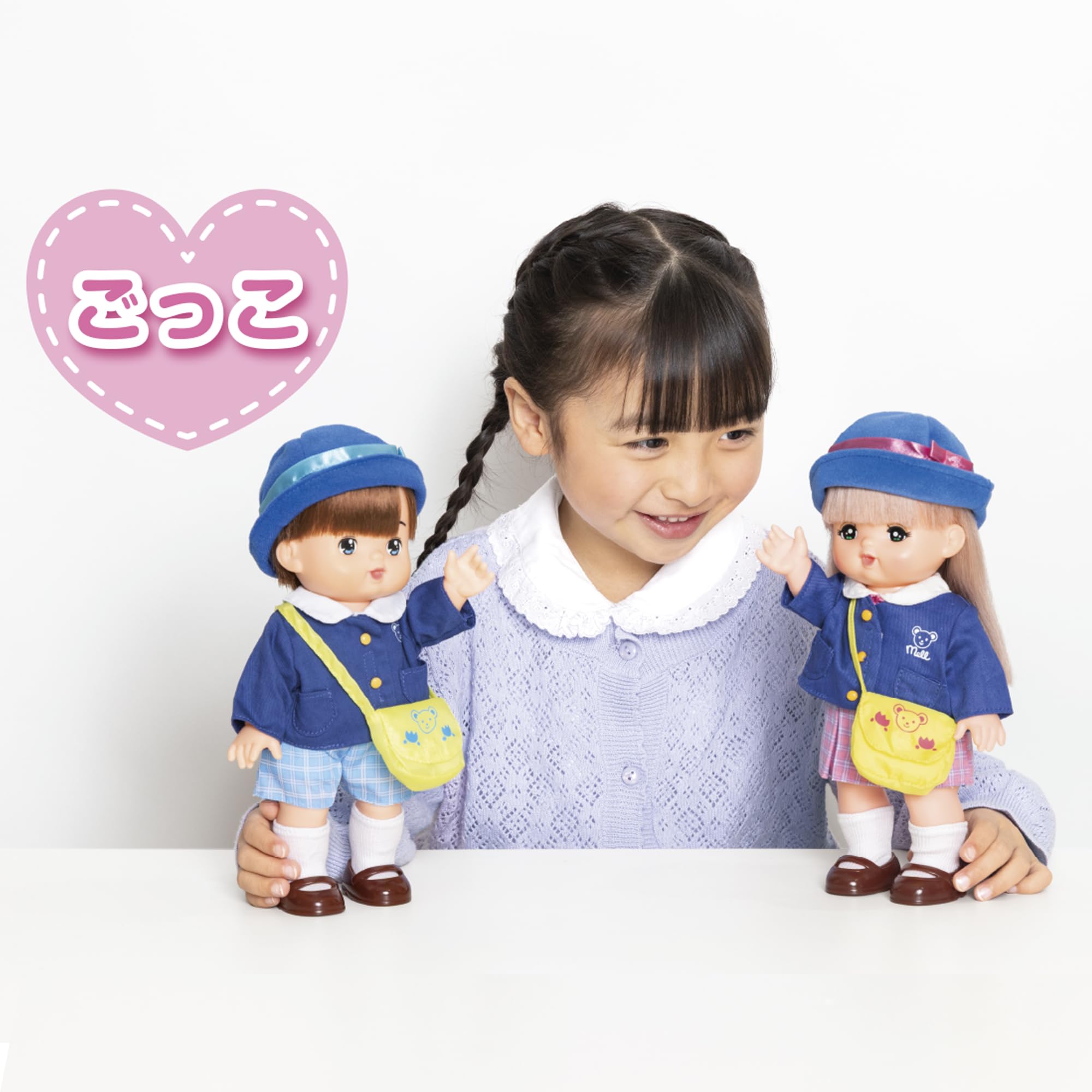Pilot Mel-chan Doll Set Stylish Hair Mel-chan Ages 3+
