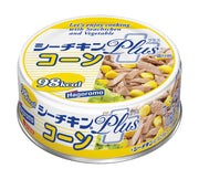 하고로도 푸즈 씨 치킨 PLUS 콘 80g캔×24개입