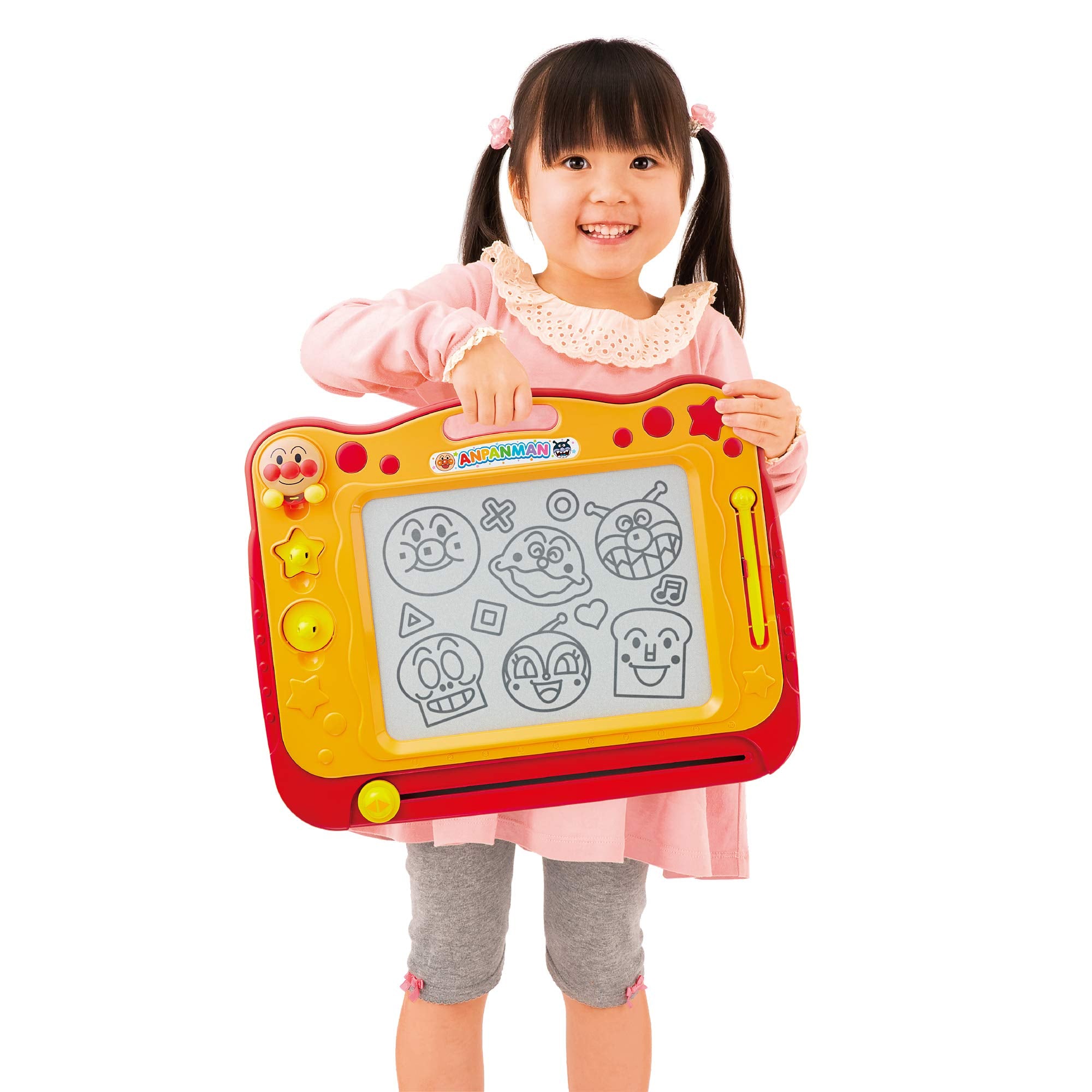 AGATSUMA You can draw Anpanman well! Genius brain doodle class Ages 1.5 and up Drawing Toy