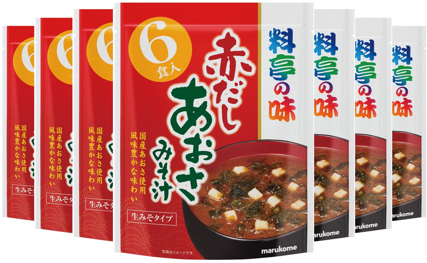Marukome Value Restaurant Flavor Red x7 pieces