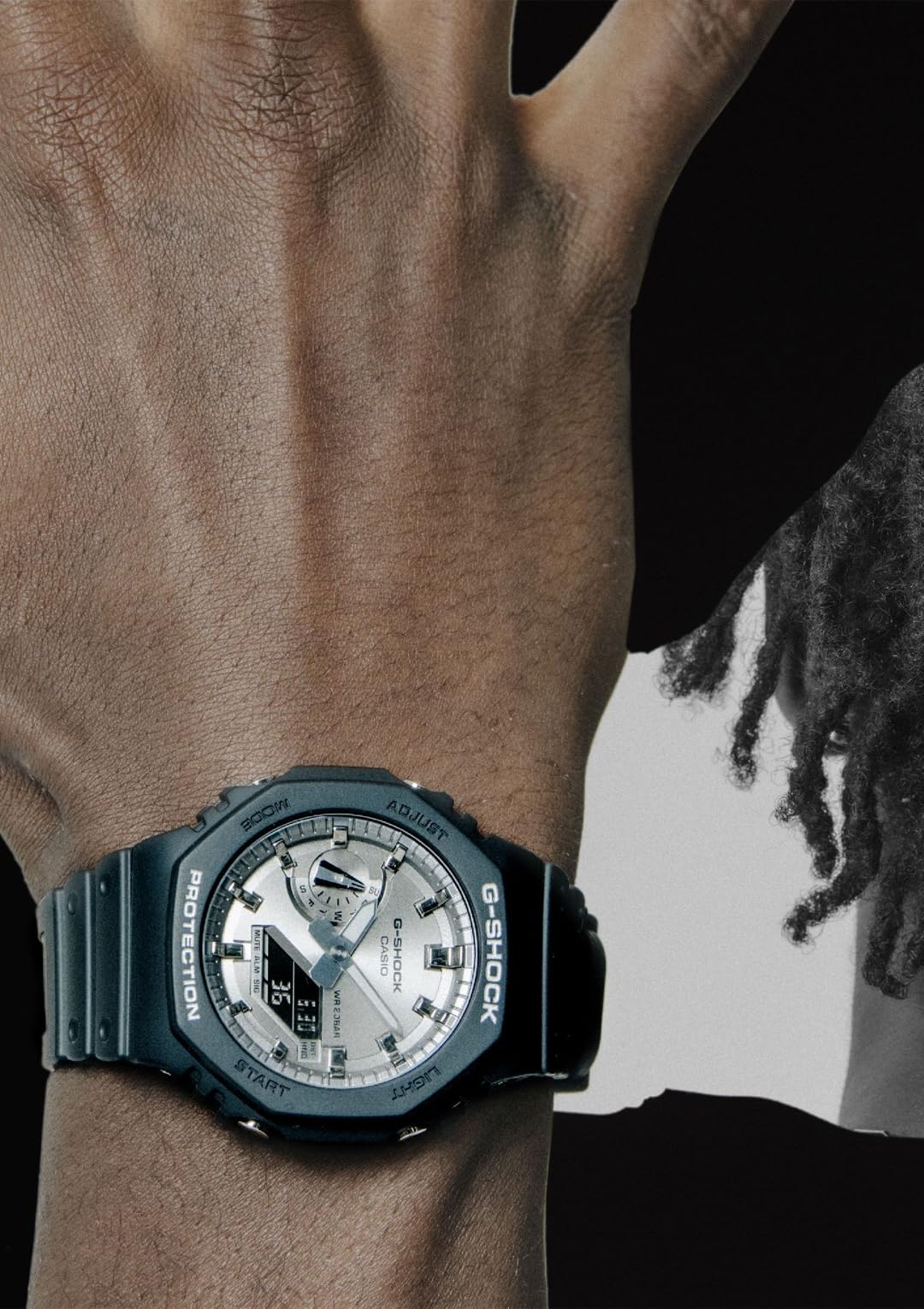 [Casio] G-Shock Watch [Domestic Genuine Product] GA-2100SB-1AJF Men's Black