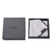 Growing Towel MARQUE Petit Carre (Hand Towel) Sable (Smoke Gray) 25 x 25cm 100% Cotton Boxed 2200000001412