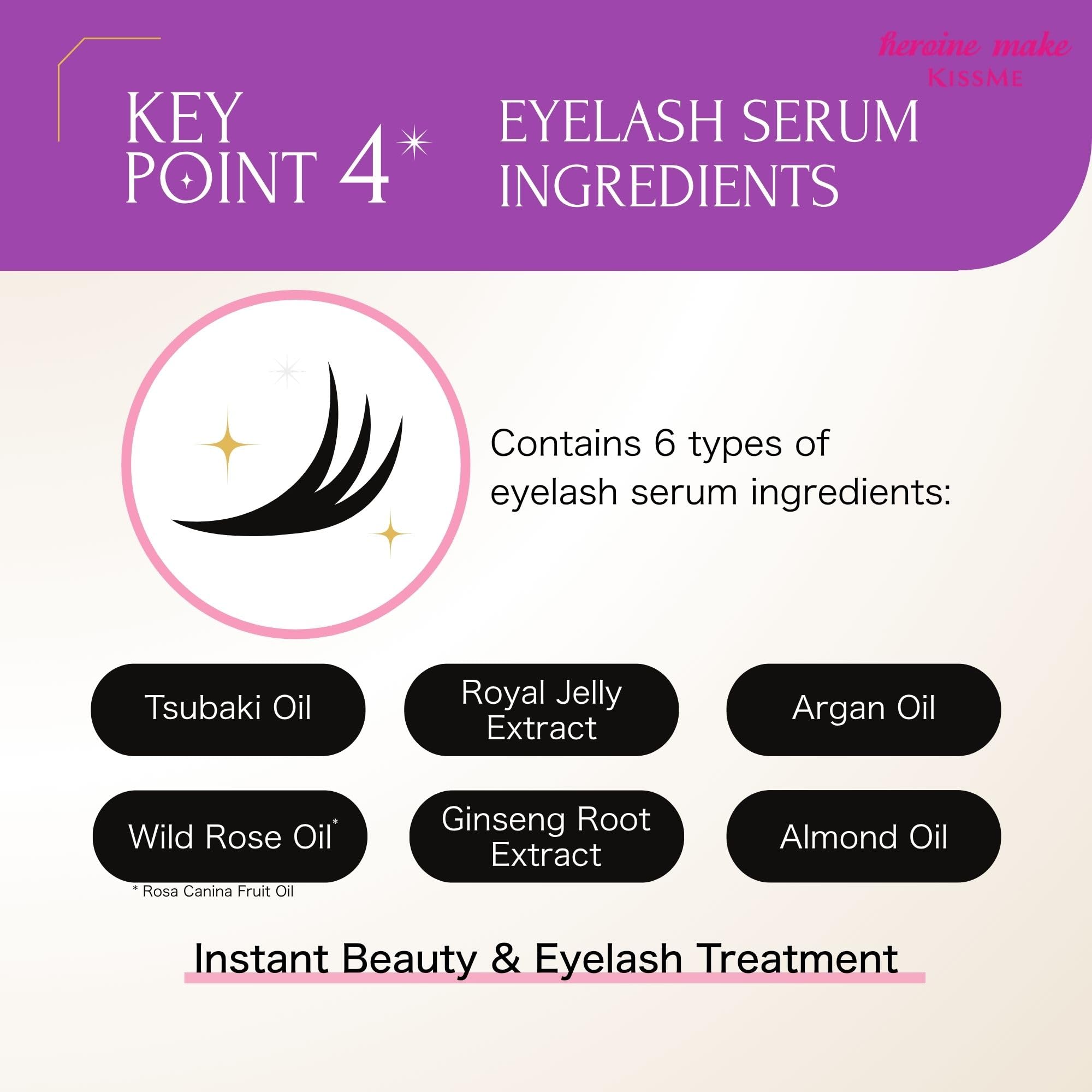 Heroine Make Volume UP Mascara Super WP 01 Black 6g Waterproof formula resistant to tears, sweat, water, sebum, and abrasion