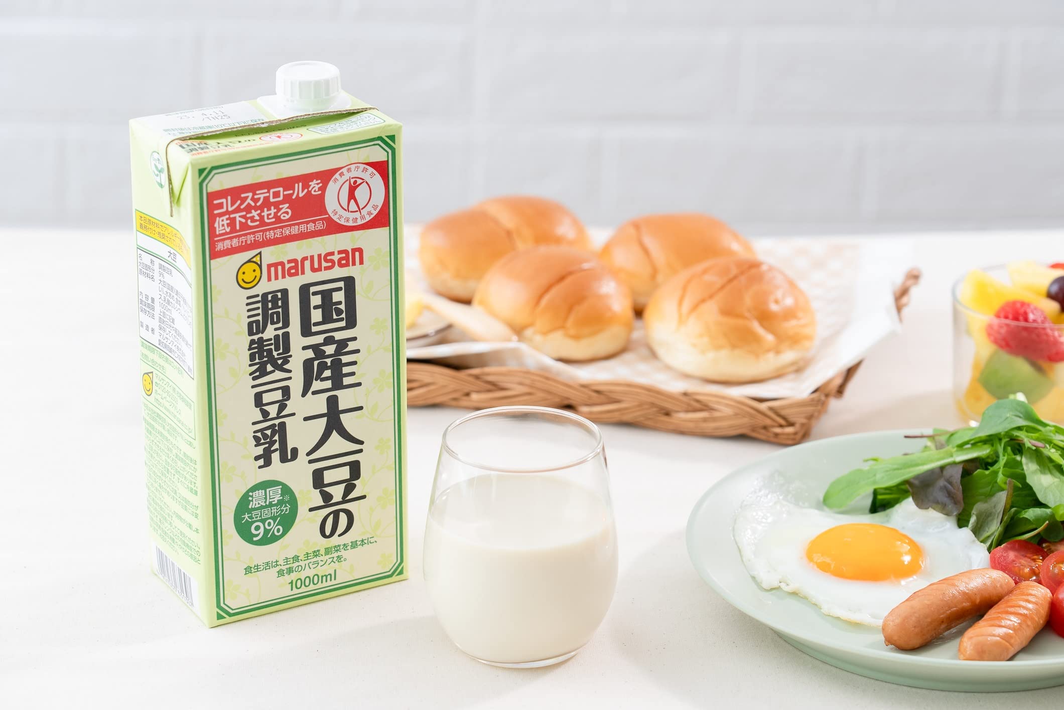 Marusan Prepared soy milk made from domestic soybeans 1L x 6 bottles [TOKUHO]