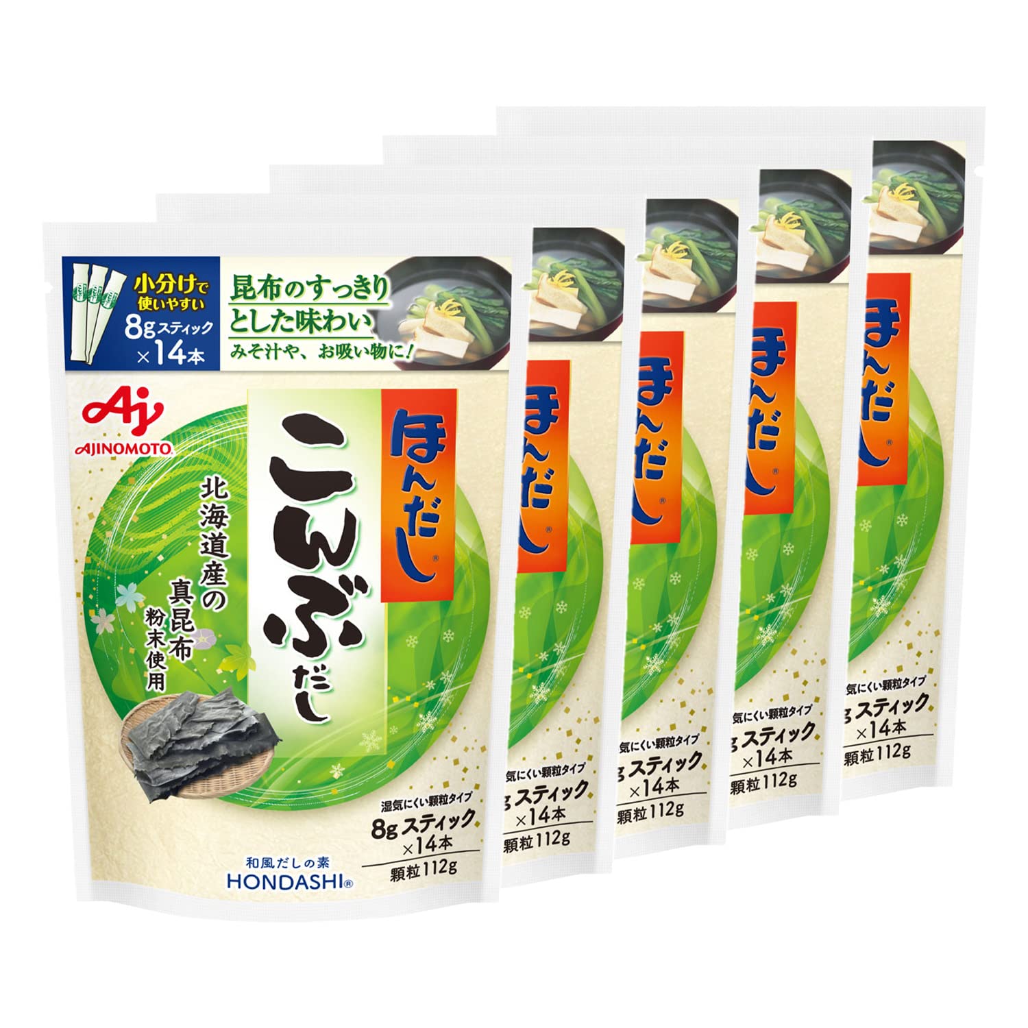 Sioditin Ajinomoto Hondashi Kombu Dashi Stick 14 pieces x 5 pieces