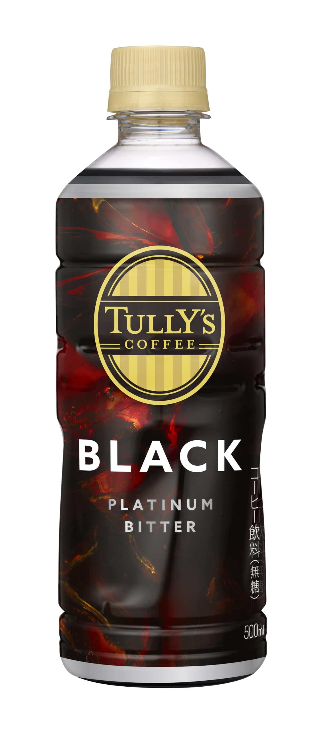 Tully's Coffee Black Platinum Bitter 500ml x 24 chai Chai PET không đường